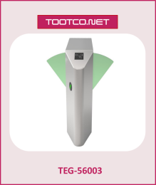 گیت کنترل تردد شیشه ای میانی مدل TEG-56003